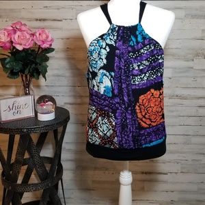 Anthropologie Deletta Halter Top